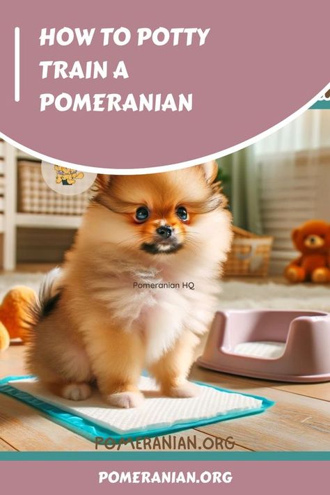 8 Basic Pomeranian potty training steps to ensure Pomeranian house training success. Steps to quickly potty training Pomeranian puppies and how to avoid Pomeranian potty training problems. Mature Pomeranian house training tips. Pomeranian Puppy Training, Success Steps, Pomeranian Training, How To Potty Train, Pomeranian Dogs, Potty Pads, Very Cute Puppies, Potty Train, Cute Pomeranian