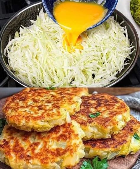 Cabbage Patty Recipe, Cabbage Patties Baked, Fried Cabbage Patties, Cabbage Cakes Recipe, Cabbage Burgers Recipes, Cabbage Patties Fried, Cabbage Fritters Recipe, Keto Fritters, Cabbage Cakes