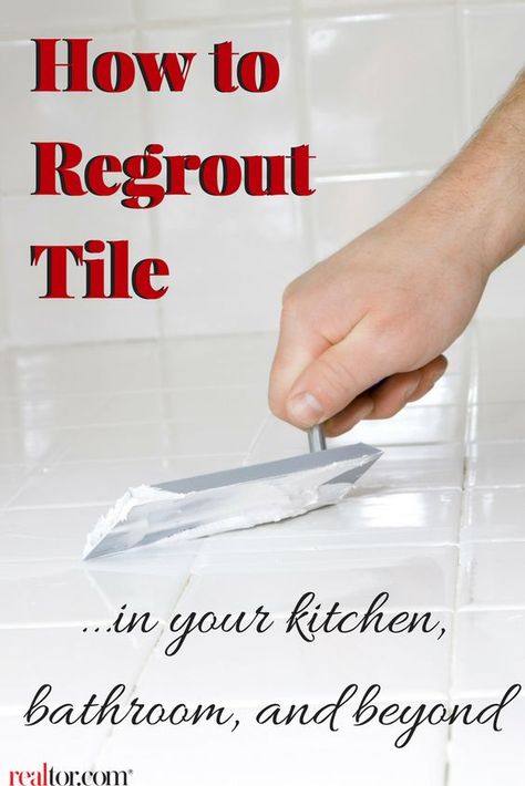 Regrout Shower Tile, Regrouting Tile, Clean Bathroom Grout, Kitchen Grout, Cleaning Shower Tiles, Cleaning Bathroom Tiles, Grout Repair, Bathroom Grout, Floor Tile Grout