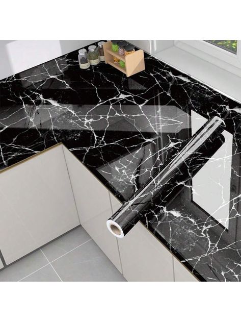 Black quartz countertops