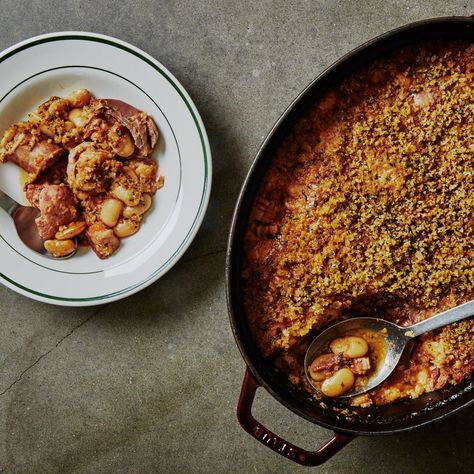 Cassoulet Recipe | Bon Appétit Cassoulet Recipe, Bon Appetit Recipes, Duck Fat, How To Cook Beans, French Recipes, French Cooking, Pork Sausage, Roasting Pan, French Food