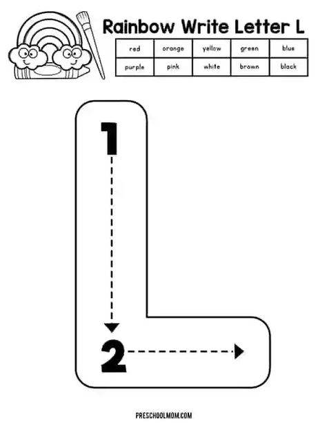 Our free letter L preschool printables cover important literacy skills and standards such as letter recognition, tracing, handwriting, ASL alphabet, uppercase and lowercase letter formation, and more! #superstarworksheets #alphabet #preschool #printables Letter L Writing Practice, Letter L Worksheets For Preschoolers, L Worksheets Preschool, Letter L Preschool, Letter L Activities For Preschool, Handwriting Abc, Letter L Crafts, Letter L Worksheets, Alphabets Letter