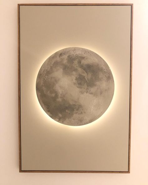 ✨ Light up your space with lunar magic! 🌕✨ Check out my latest LED moon painting that brings the celestial beauty right into your home. Swipe for a closer look and let the moon’s glow brighten your night! 🌌💡 Lunar Magic, Moon Painting, Light Painting, The Moon, Light Up, Moon, Bring It On, Let It Be, Led