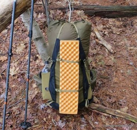 Ultralight Foam Sleeping Pads: Benefits and Advantages - SectionHiker.com Ultralight Camping Gear, Hammock Underquilt, Ultralight Backpacking Gear, Camping Gear Survival, Camping Pad, Ultralight Hiking, Ultralight Camping, Air Mattresses, Ultralight Backpacking