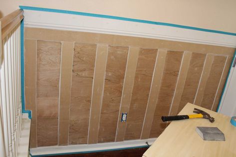 Make sure you have perfect board and batten and wainscoting for your space with these tips and tricks! #wainscoting #DIY #boardandbatten #DIYProjects #HomeImprovement #AButterflyHouse Diy Wainscoting Office, Bender Board Board And Batten, Bender Board Wall, Board And Batten Textured Walls, Mdf Board Projects, Mdf Board And Batten, Bender Board, How To Dry Wood, Wainscoting Diy