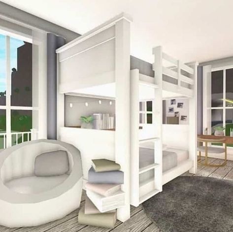 Bloxburg Bedroom Bunk Beds, Bloxburg Teen Room Ideas Aesthetic, 4x4 Bedroom Bloxburg, Bloxburg Bedroom Ideas No Gamepasses, Modern Bedroom Bloxburg, Bloxburg Teen Bedroom Ideas, Bloxburg Bedroom Ideas Modern, Bloxburg Room Ideas Aesthetic, Bloxburg Teen Room Ideas