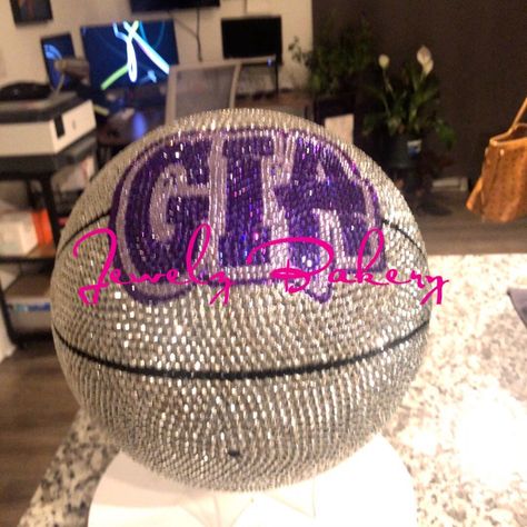 This item is for a Rhinestone Team Basketball.  All items are custom made and made to order.  You may customize your ball any way you like.  Please use the personalization if you are choosing team names and colors.   All teams are welcome. All ideas are welcome. Please allow 4-6 weeks for shipping. Expedited processing is available, there is an additional charge. Rhinestone Basketball, Bling Ideas, Rhinestone Projects, Bling Crafts, Bow Boots, Basketball Gifts, Cute Bedroom Decor, Custom Patches, Czech Crystal