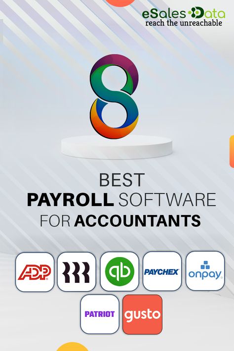 Looking for the best payroll software for accountants? We've researched and pulled together a list of the top eight solutions. Payroll Software, The 8, To Meet, Accounting, The Top, Software, Good Things, Marketing