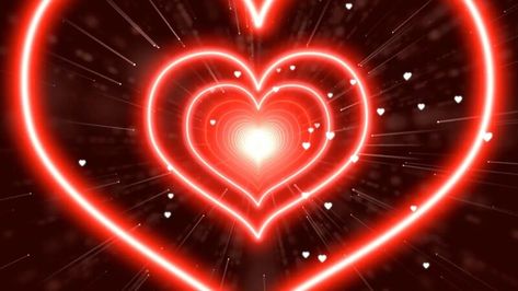 Neon Lights Love Heart Tunnel️Red Heart Background | Wallpaper Heart Red Heart Background, Tunnel Wallpaper, Heart Tunnel, Wallpaper Heart, Animated Background, Heart Background, Neon Lights, Background Wallpaper, Neon Lighting