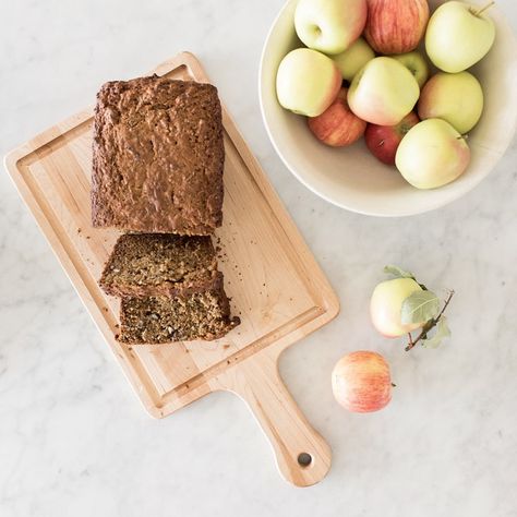 Apple Zucchini Bread Apple Zucchini Bread, Apple Zucchini, Vegan Zucchini Bread, Fraiche Living, Apple Muffins, Apple Bread, Chocolate Zucchini, Pita Bread, Honey And Cinnamon