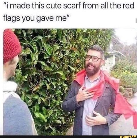 Cant Stop Laughing, Laughing Jokes, Clean Memes, Cute Scarfs, Memes Hilarious, Fresh Memes, Red Flags, Can't Stop Laughing, Relationship Memes