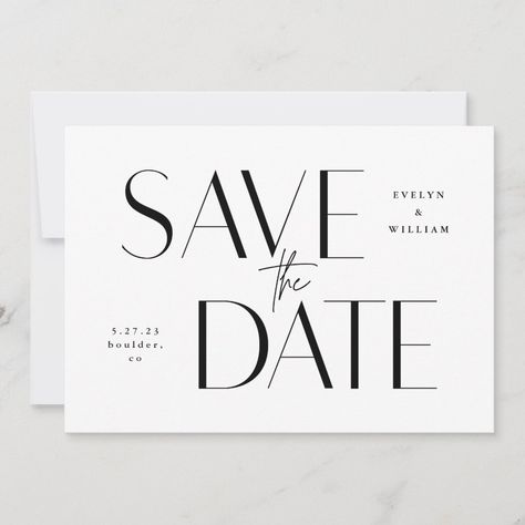 Date Typography, Save The Date Elegant, Typography Elegant, Henna Nails, Black And White Wedding Invitations, Elegant Typography, Classy Wedding, Popular Wedding, Elegant Invitations