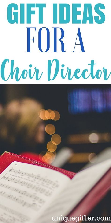 Lovely Gift Ideas for a Choir Director | What to buy a singer | Creative thank you gifts for a choir leader | Band leader presents | End of season chorale gifts Choir Director Gifts, Director Gifts, Choir Conductor, High Funny, Choir Room, Choir Teacher, Choir Director, Band Director, Church Choir