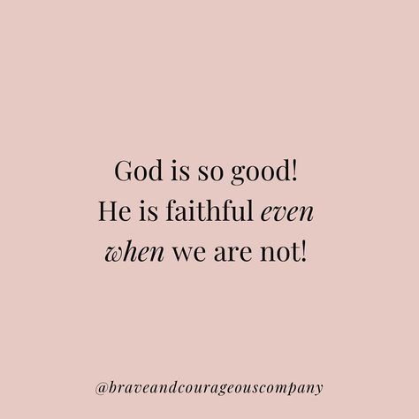 ❤️ God is so good && we deserve none of His goodness! He is so loving && we deserve none of His love! So thankful we do not earn any of His grace, but it is a gift from Him, so that no one may boast! God Is So Good, Candle Brand, Candle Branding, So Thankful, May 11, God Is, Our Love, Brave, Good Things