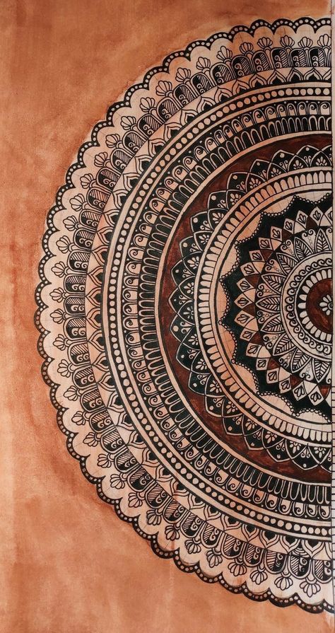 Background Mandala Design, Mandala In Circle, Semi Circle Mandala Design, Mandala Art Background Design, Mandala Drawing In Circle, Mandala Art Circle Design, Mandala Aesthetic Wallpaper, Mandala Wallpaper Backgrounds, Wallpaper Iphone Mandalas