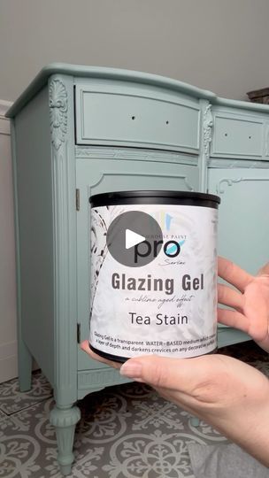 My #1, most favorite technique is glazing. I love brushing it right into the paint (no sealing beforehand) to deepen the paint color and create an aged finish. This product is the Glazing Gel in Tea Stain by @farmhousepaint. It is water-based and so easy to use. It also comes in a dark gray (Asphaltum) or clear glaze to mix in your own paint color to create a custom glaze. Paint color is: French Blue by Farmhouse Paint 🎨 Save 10% off your Farmhouse Paint purchase for the month of January with code “raven10” at check out! Link in profile. #refinishedfurniture #paintedfurniture #glazedfurniture #glazingtechnique #diycrafts #diyfurnituremakeovers #diypaintedfurniture #diydecor #hgtv #furnitureflip #farmhousepaint #interiordesign #painting #painter #frenchprovincial #frenchcountry #far Blue Kitchen Paint, Nuvo Cabinet Paint, French Blue Paint, Glazing Furniture, Farmhouse Paint, Glazing Techniques, Glaze Paint, Room Paint Colors, Latex Paint