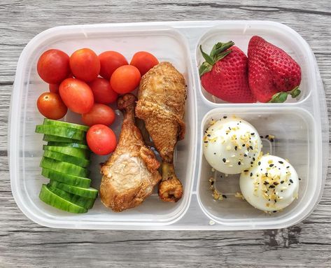 Bagel Seasoning, Soft Boiled Eggs, Low Carb Lunch, Chicken Drumsticks, Lunch Meal Prep, Grape Tomatoes, Lunch Snacks, Healthy Meal Prep, Boiled Eggs