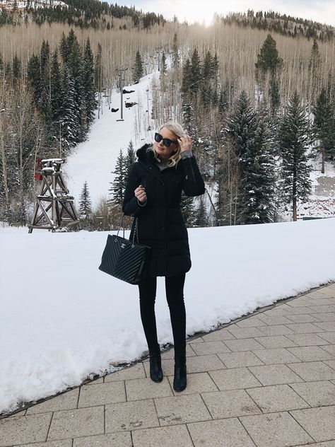 Telluride Travel Guide | Dallas Style Blogger What To Wear In Telluride, Telluride Fashion, Prada Puffer Jacket, Telluride Winter, Zara Puffer Jacket, Zara Puffer, Town Outfits, Ski Town, Cold Blooded