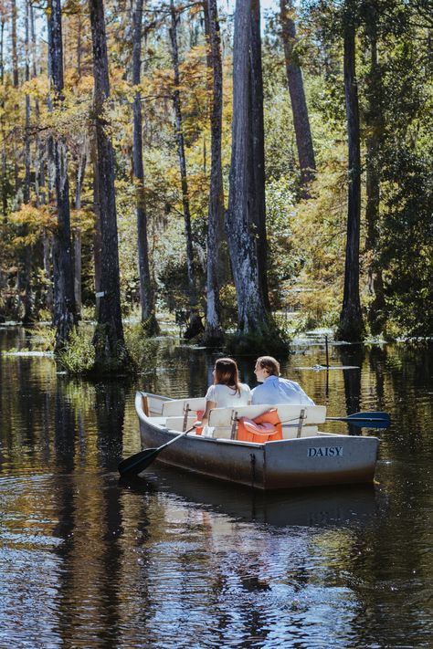 Engagement photos taken at Cypress Gardens inspired by The Notebook The Notebook Pictures, The Notebook Inspired Photoshoot, The Notebook Engagement Photos, Cypress Gardens Engagement Photos, The Notebook Laying In The Street, Cypress Gardens, The Notebook, Engagement Photo Inspiration, Garden Inspired