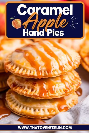 Bite into a little slice of heaven with these scrumptious Caramel Apple Hand Pies! Perfect for picnics, parties, or a sweet treat just because. With a flaky crust enveloping a gooey caramel and tangy apple filling, these hand pies are the stuff dreams are made of. Grab your apron, and let's make magic in the kitchen! Caramel Apple Hand Pies, Homemade Pies, Hand Pie Recipes, Apple Hand Pies, Hand Pie, Caramel Apple Pie, Honeycrisp Apples, Flaky Pie Crust, Crunchy Pecans