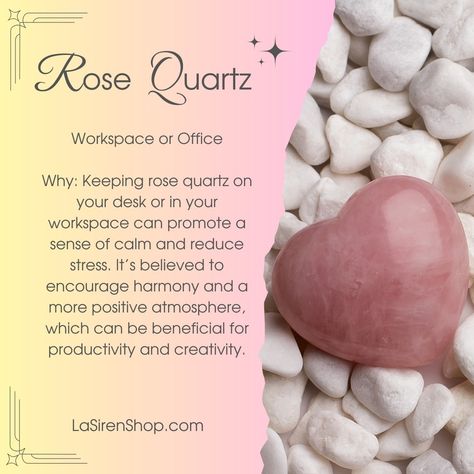 where to keep your rose quartz Rose Quartz Meaning, Rose Quartz, Quick Saves