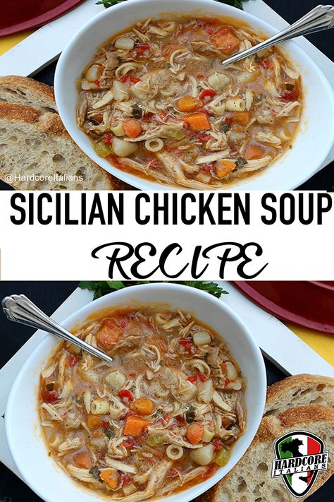 Sicilian Chicken Soup Recipes, Sicilian Chicken Noodle Soup, Spicy Sicilian Chicken Soup, Carabbas Sicilian Chicken Soup, Carrabbas Sicilian Chicken Soup, Copycat Carrabbas Sicilian Chicken Soup, Slow Cooker Sicilian Chicken Soup, Sicilian Chicken Soup Crockpot, Mama Mandola's Sicilian Chicken Soup