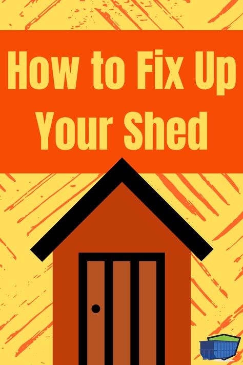 How To Fix Up An Old Shed, Old Shed Makeover Ideas, Old Oil Cans, Outside Sheds, Resin Sheds, Shed Makeover, Barn Storage, Barn Shop, Forest Cottage