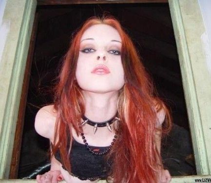 A Burning Hill, Liz Vicious, Red Hair, Red, Hair, Black