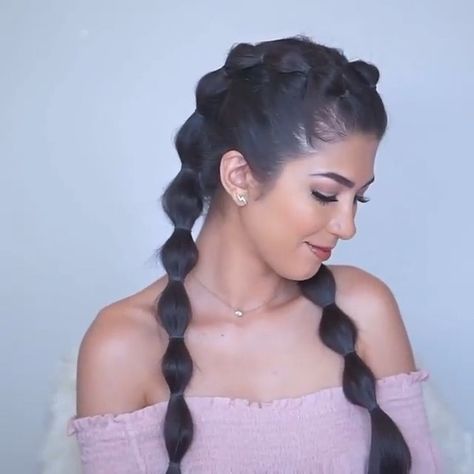 Night Out Hairstyles, Hslot Outfit Ideas, Hair Styels, Bubble Braids, Shiny Skin, Olive Skin, Sally Beauty, Beauty Kit, Amazing Hair