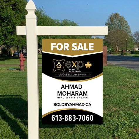 I'll create an amazing yard sign design for your business. Contact Me Now! Real Estate Yard Signs Design, Business Yard Signs, Estate Signage, Yard Sign Design, Signboard Design, Advertisement Ideas, Real Estate Yard Signs, Sale Signage, Realtor Signs