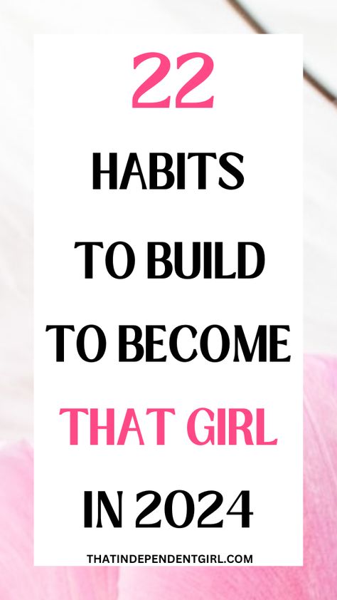 22 habits to become that girl in 2024 Financial Freedom Pictures, Prayer Bible Verses, Dream Lifestyle Motivation, Freedom Poster, Freedom Pictures, Financial Freedom Quotes, Independent Girl, Girl Routine, Life Changing Habits