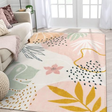 Soft Nursery, Bedroom Throw, Large Living Room Rugs, Rugs For Bedroom, Pink Carpet, 4x6 Area Rugs, Inspire Me Home Decor, Printed Carpet, 5x7 Area Rug