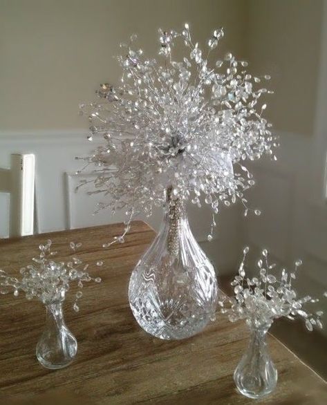 Iceland Decor, Church Anniversary, Selling Sunset, Silver Christmas Decorations, Crystal Centerpieces, Full Picture, Deco Floral, Silver Christmas, Crystal Wedding