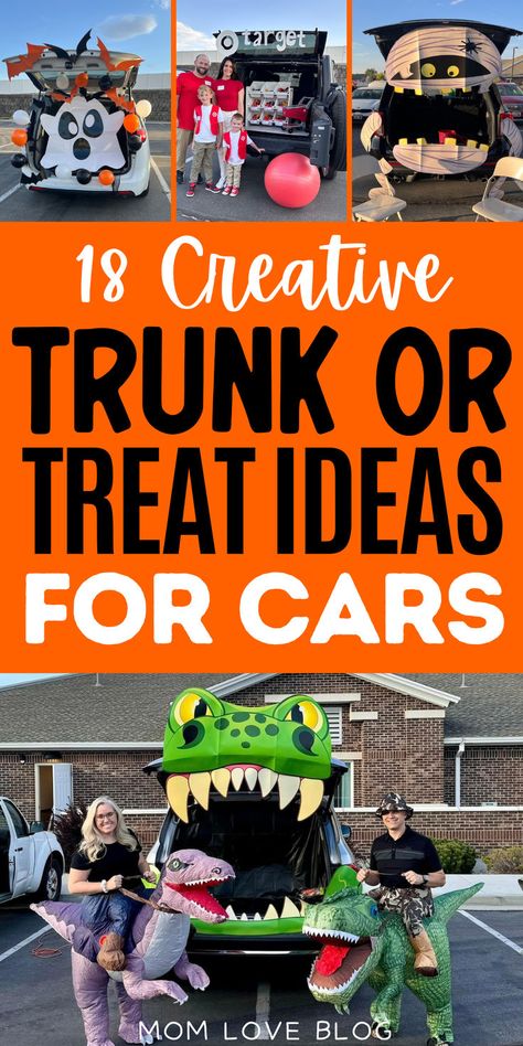 Trunk or treat ideas for cars. Creative Trunk Or Treat Ideas For Suv, Trunk Or Treat Ideas For Suv, Creative Trunk Or Treat, Creative Trunk Or Treat Ideas, Star Wars Family Costumes, Star Wars Balloons, Diy Trunk, Trunk Or Treat Kits, Kid Friendly Halloween Party