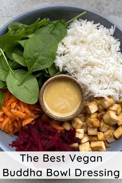 Glory Bowl Dressing, Buddha Bowl Dressing, Vegan Rice Bowl, Vegetarian Buddha Bowl, Glory Bowl, Bowl Dressing, Cooking Basmati Rice, Buddha Bowls Recipe, Healthy Whole Food Recipes