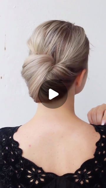 How To Do An Updo Yourself, Easy Updos For Long Hair, Easy Hair Updos, Up Dos For Medium Hair, Long Hair Updo, Low Bun, Hair Up Styles, Bun Hairstyles For Long Hair, Braided Hairstyles For Wedding