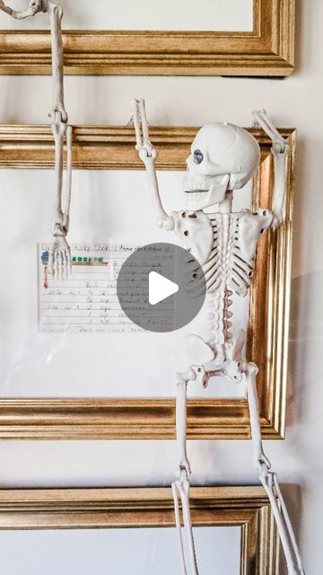 Brandi Bowman Putnam on Instagram: "Styling the mini skeletons from Amazon in the cutest way! 💀🦴

#halloween #halloweenaesthetic #halloween2024 #halloweenfinds #halloweendecor #halloweeninspo" Halloween Inspo, Halloween Crafts, The Cutest, Halloween Decorations, Skeleton, Halloween, On Instagram, Instagram