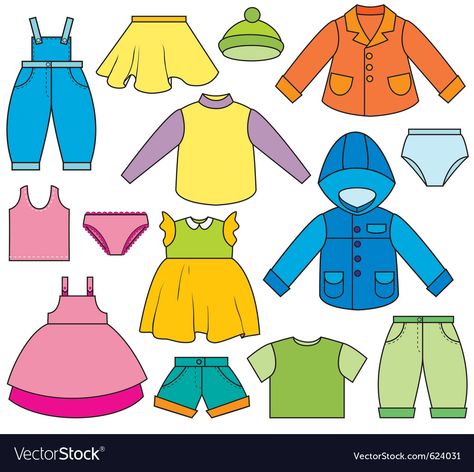 Clothes Clipart, Business Plan Template Free, Kindergarten Learning Activities, Kindergarten Learning, Childrens Clothing, Kids Clipart, Toddler Learning Activities, Business Plan Template, Preschool Learning Activities