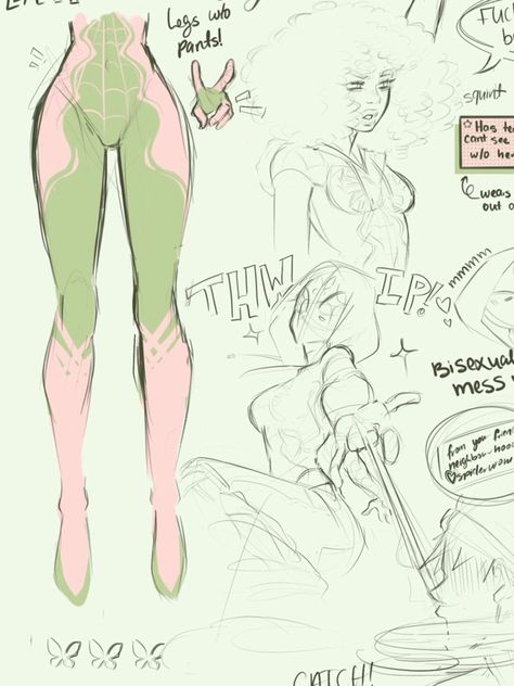 Pink And Green Spidersona, Spider Women Oc Base, Cute Spidersona, Star Spidersona, Spidersona Art Oc, Spider Woman Outfit Drawing, Pink Spidersona, Pink Spiderwoman Oc, Spider Sona Base