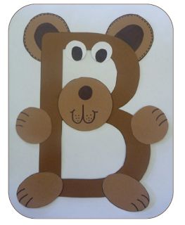 We super love this letter craft idea. It helps toddlers learn the alphabet quickly and also provides them lots of entertainment when creating their own "animal letters." Preschool Pets, Decorate Letters, Preschool Letter Crafts, Zoo Phonics, Funny Crafts, Teddy Bear Crafts, Alphabet Animals, Abc Crafts, Alphabet Letter Crafts