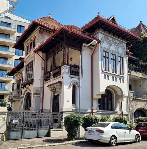 Impressive Examples of Neo-Romanian Architecture | themindcircle Neo Romanian Architecture, Romanian Revival Architecture, Romanian House, Romanian Architecture, Romanian Art, Portuguese Architecture, Byzantine Architecture, Revival Architecture, House Design Exterior