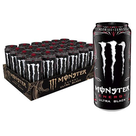 Monster Ultra, Sugar Free Energy Drinks, Chicken Snacks, Energy Shots, Black Energy, Monster Energy Drink, Black Sugar, Ice Cold Drink, Famous Black