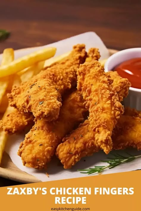 Last Updated on July 27, 2023 Ah, the beloved Zaxby’s chicken finger! This popular restaurant dish is known for its incredible flavor and crunchy texture. Now you can make this delicious treat at home with only a few ingredients. Also known as chicken tenders, this dish is a staple in many households. It’s an easy ... Read more Crunchy Chicken Tenders Fried, Restaurant Style Chicken Tenders, Bojangles Chicken Tenders Recipe, Zaxbys Copycat Recipes, Copycat Zaxbys Chicken Tenders, Zaxbys Chicken Tenders Recipe, Zaxbys Recipe, Publix Chicken Tenders Recipe, Zaxbys Chicken Recipe