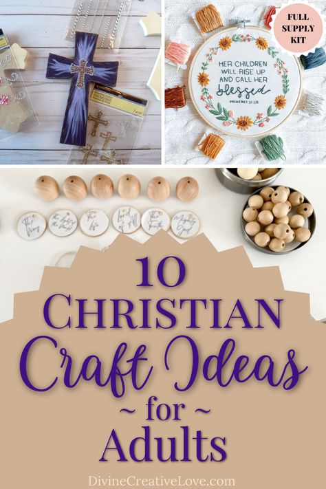 Simple Crafts For Ladies Group, Womens Group Craft Ideas, Women’s Retreat Craft Ideas, Women Crafts Ideas, Christian Agape Ideas, Christian Craft Ideas For Adults, Craft For Womens Ministry, Ladies Group Craft Ideas, Retreat Crafts For Women