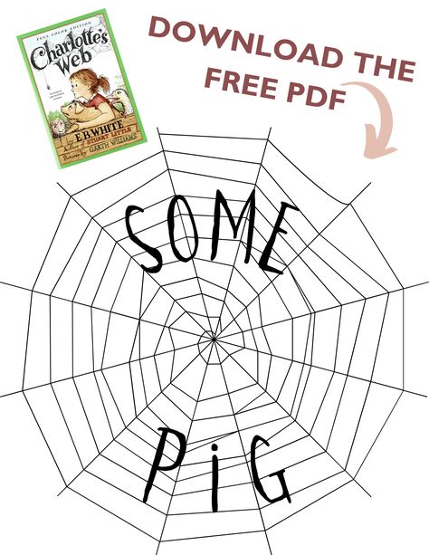 Charlottes Web Teacher Costume, Diy Charlottes Web Costumes, Charlotte's Web Costume Diy, Charlotte’s Web Costume Diy, Fern From Charlotte’s Web Costume, Charlottes Web Diorama Project, Charlottes Web Project Ideas, Fern Charlottes Web Dress Up, Charlotte’s Web Costume