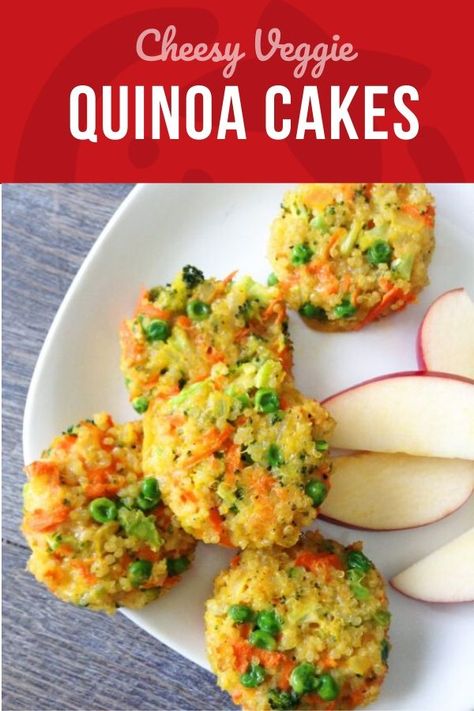 Quinoa Cakes, Veggie Quinoa, Quinoa Cake, Baby Meals, Toddler Recipes, Picky Eaters Kids, Super Healthy Kids, Freezer Meal Prep, Perfect Lunch