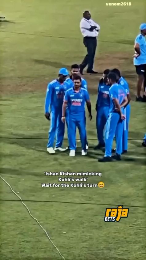 Ishan Kishan and Virat Kohli 🤣🏏 Babar Azam Edit, Kohli Virat, Women Cricket, Ishan Kishan, Crickets Funny, Kane Williamson, Hardik Pandya, Babar Azam, India Cricket Team