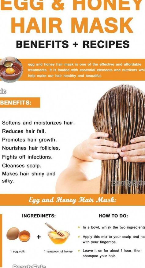 #HairRemedies Egg Hair, Honey For Sale, Egg Hair Mask, Honey Hair Mask, Egg Mask, Hair Mask Recipe, Stock Your Pantry, White Honey, Too Much Makeup