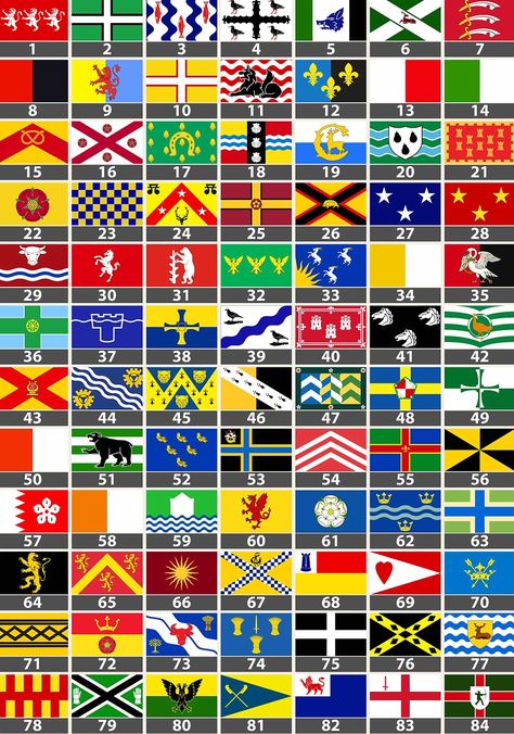 How many English county flags do you recognise? Put yourself to the test here Huge Explosion, County Flags, Map Of Britain, Counties Of England, Alphabet Symbols, Historical Flags, National Flags, Unique Flags, East Riding Of Yorkshire