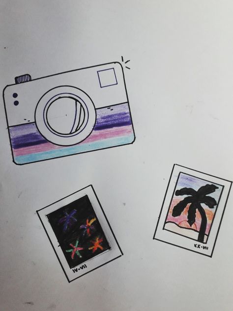 Easy Drawings, Polaroid Film, Drawings, Art